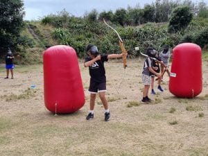 bow shooting